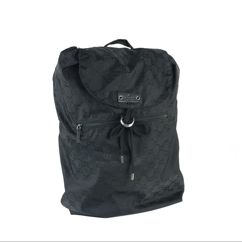 GUCCI GG Monogram Nylon Backpack - Picture 3 of 12